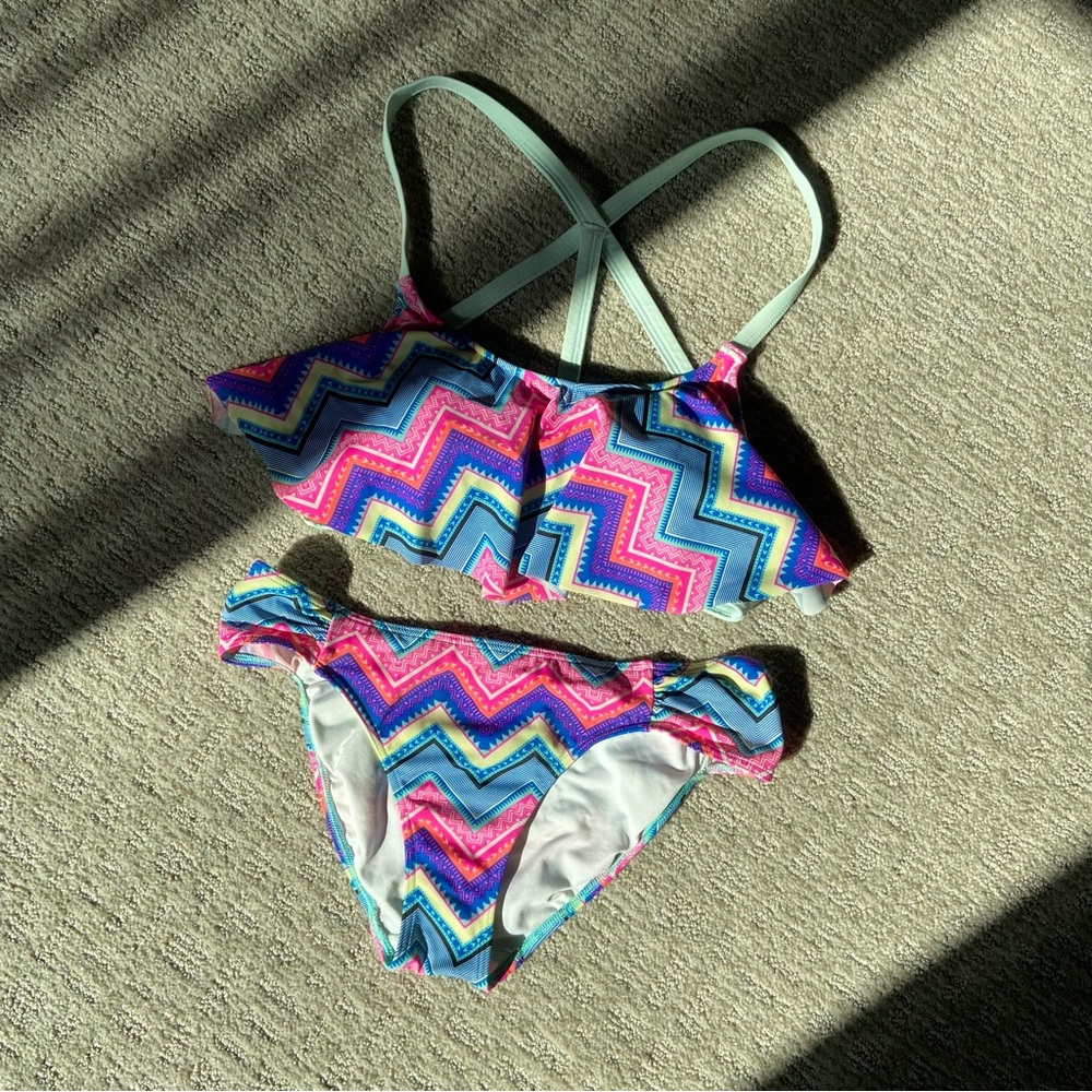 PINK Victoria's Secret Colorful Bikini Swimwear XS/TP